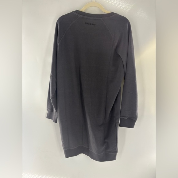 Kingland Boston Ladies Oversize Sweater Grey - Picture 5 of 9